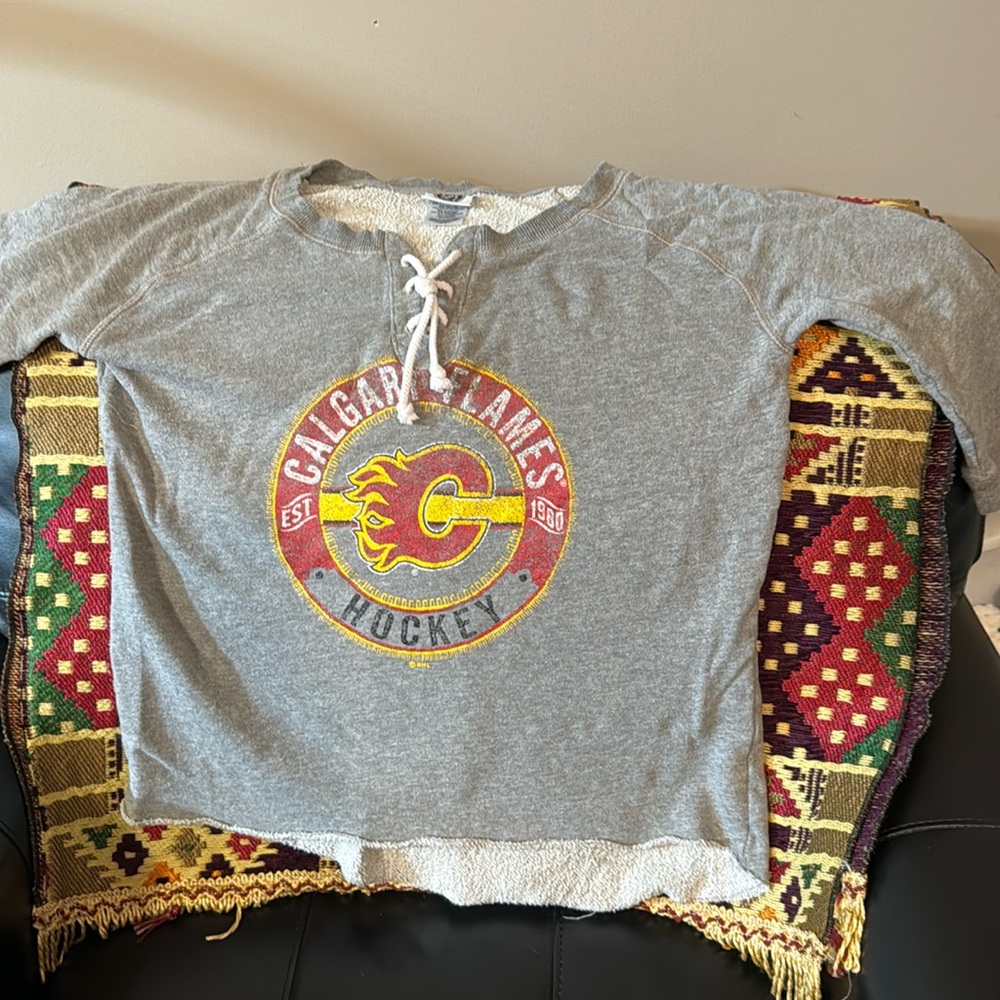 Flames sweat shirt vintage